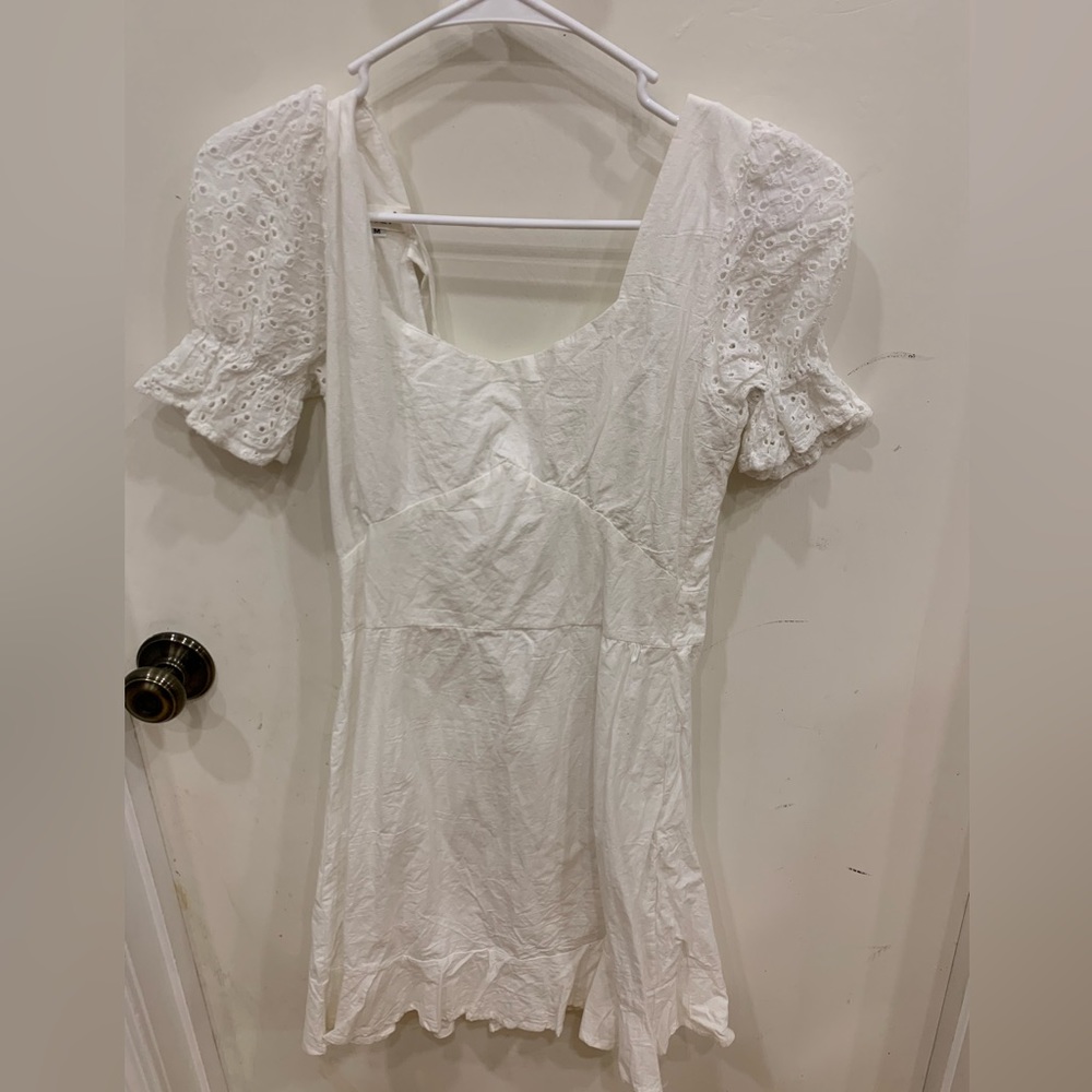 White dress
